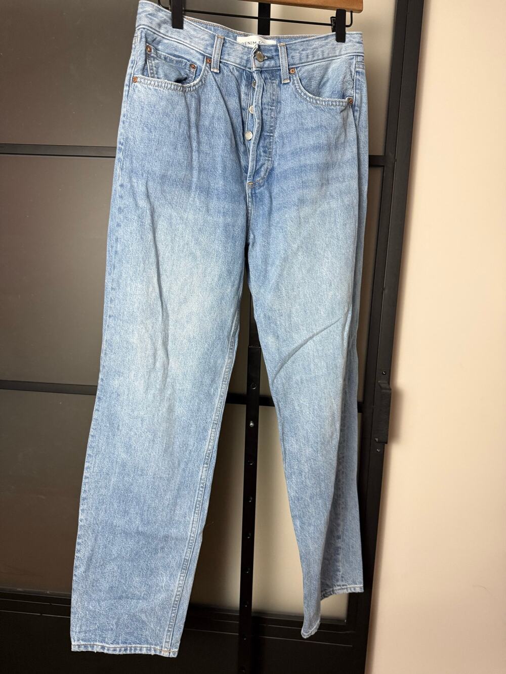 Aritzia Denim Forum The Joni High Rise Loose Jeans Size 28